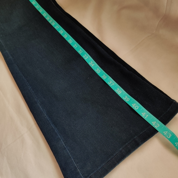 Levis 512 Bootcut Jeans Womens Blue Perfectly Slimming Comfort Flex 14M Denim - Picture 10 of 11